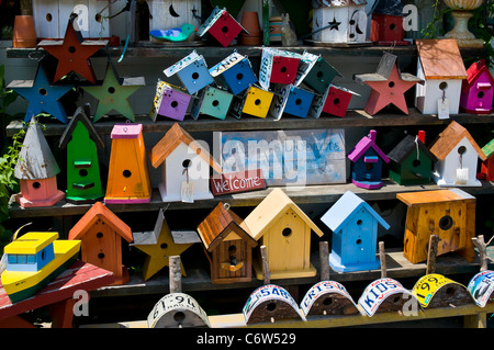 Lokales Kunsthandwerk Ogunquit Maine USA Stockfoto