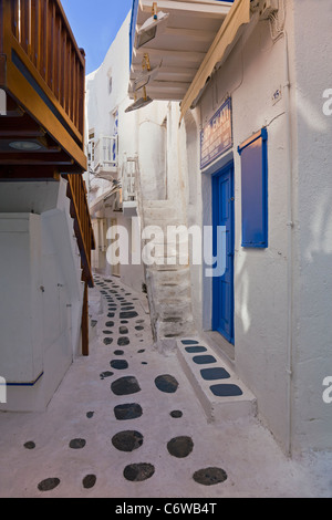Mykonos (Chora), Kykladen, Griechenland, Europa Stockfoto