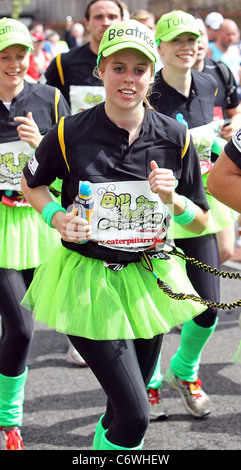 Prinzessin Beatrice 2010 Virgin London Marathon London, England - 25.04.10 Stockfoto