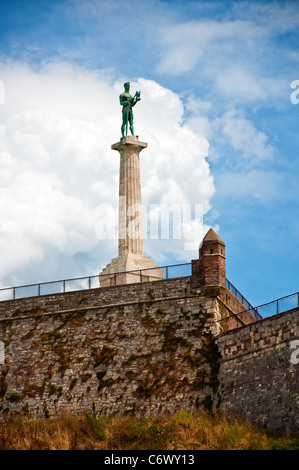 Siegesdenkmal - Symbol von Belgrad, die Hauptstadt von Serbien Stockfoto