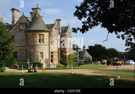 Haus & Palastgärten nach Hause von der Montage-Familie seit 1538 befindet sich in Beaulieu, Hampshire, England Stockfoto