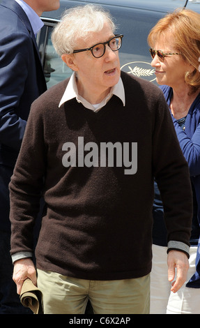 Woody Allen Cannes International Film Festival 2010 - Tag 3 - "Sie Will Meet a Tall Dark Stranger" - Photocall Cannes, Frankreich- Stockfoto