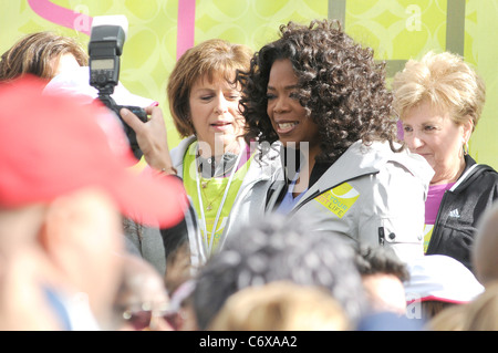 Oprah Winfrey Oprah Magazine feiert 10-jähriges Jubiläum mit dem Leben Ihre beste Leben gehen New York City, USA- Stockfoto