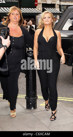 Kerry Katona Yo! Sushi-Marktplatz - Launch-Party London, England - 28.04.10 Stockfoto