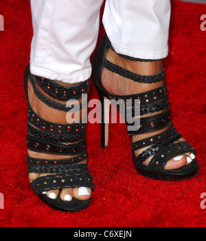 LisaRaye McCoy The LA Premiere von "The Losers" bei Graumans Chinese Theatre in Los Angeles, Kalifornien - 20.04.10 statt Stockfoto