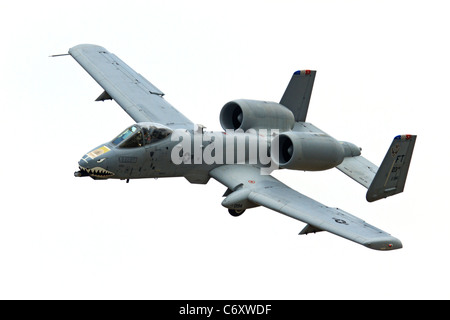 Fairchild-Republik a-10 Thunderbolt II, Jet Schlachtflugzeug Stockfoto