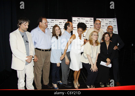 Viggo Mortensen, Paul Sorvino, Debra Winger, Elias Koteas, Gloria Reuben, Alfred Molina, Meryl Streep, Marcia Gay Harden und Stockfoto