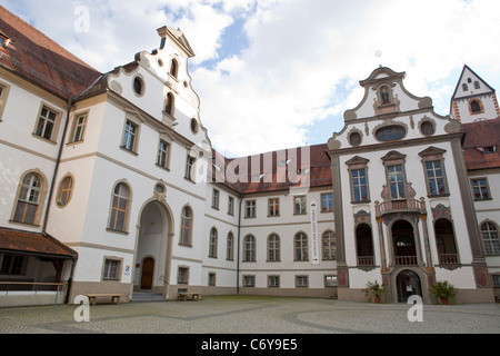 St. Magnus Kloster in Füssen, Bayern, Deutschland Stockfoto