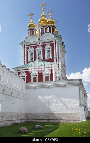 Verklärung Kirche der Nowodewitschi-Kloster in Moskau, Russland Stockfoto