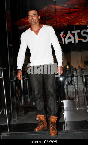 Jeremy Jackson verlassen Katsuya Restaurant Los Angeles, Kalifornien, USA - 28.03.10 KOKOPIX Stockfoto