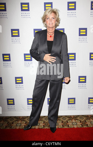 Meredith Baxter Menschenrechte Kampagne Los Angeles Gala statt an The Hyatt Jahrhundert Plaza Hotel Century City, California- Stockfoto