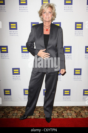 Meredith Baxter Menschenrechte Kampagne Los Angeles Gala statt an The Hyatt Jahrhundert Plaza Hotel Century City, California- Stockfoto