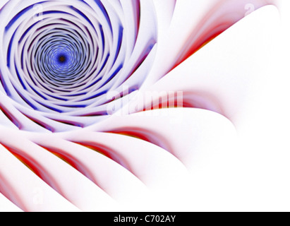 Ein abstrakte Fraktal Wirbel Hintergrund mit allerlei Exemplar - fügen Sie Stil zu jedem Design. Stockfoto
