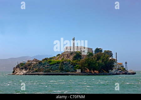 Alcatraz Insel von San Francisco Bay, Kalifornien, USA. JMH5220 Stockfoto