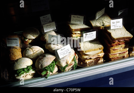 Portugiesische Sandwich-Shop im Berliner Bezirk Mitte. Stockfoto