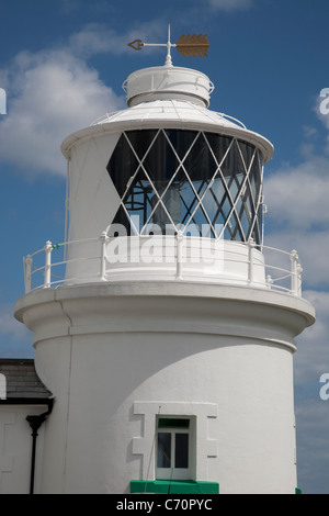 Durlston Head Lighthouse, Swanage, Dorset, England, Vereinigtes Königreich Stockfoto