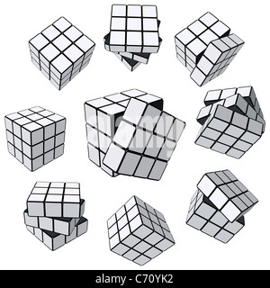 Rubiks Cube puzzle Stockfoto