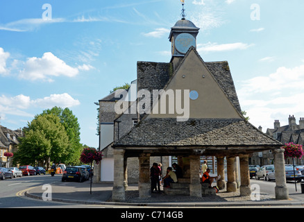 Der alte Buttercross, Witney, Oxfordshire, England Stockfoto