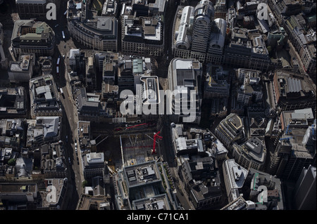 Luftaufnahme von London Stockfoto
