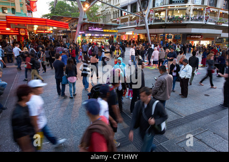 Queen Street Mall, Brisbane Stockfoto