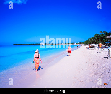 Playa Pesquero, in der Nähe von Guardalavaca, Provinz Holguin, Kuba Stockfoto