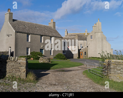 dh Holland Farm PAPA WESTRAY ORKNEY Bauernhäuser Stockfoto