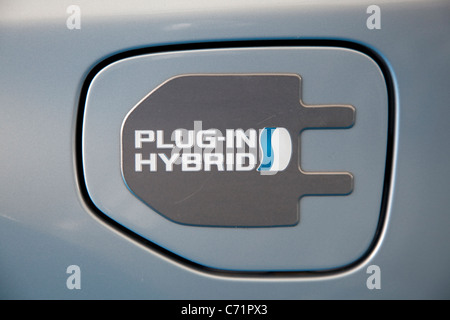 Ecovelocity motor Festival London - Toyota Prius Plug-in Hybrid Stockfoto