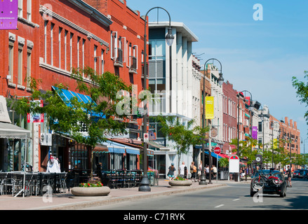 Rue des Forges, kommerzielle Straße Innenstadt Stadt Trois-Rivieres Mauricie Provinz von Quebec Kanada Stockfoto