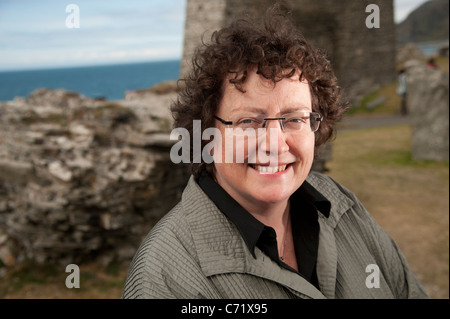 Elin Jones - Wales Montage Regierungsmitglied für Ceredigion, Plaid Cymru Politiker und Kandidat für die Parteiführer, Sept. 2011 Stockfoto