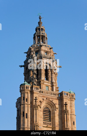 TURM DER ST. KILIAN KIRCHE, KILIANSKIRCHE, HEILBRONN, BADEN-WURTTTEMBERG, DEUTSCHLAND Stockfoto