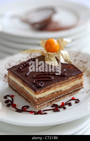 Oper-Kuchen Stockfoto