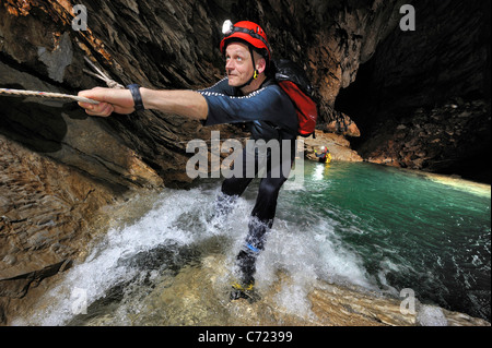 Die Riese Höhlen von Mulu Nationalpark, Sarawak, Borneo, Malaysia Stockfoto