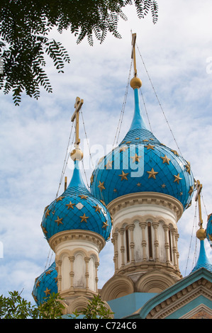 Argentinische erste Russisch-orthodoxe Kirche, San Telmo, Buenos Aires, Argentinien Stockfoto