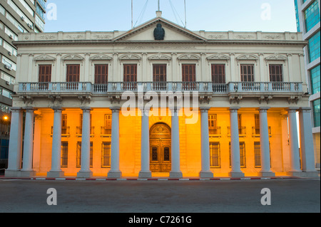 Edificio José Artigas, ehemalige Nationalregierung Büro, Edificio Montevideo, Plaza Independencia und Montevideo, Uruguay Stockfoto