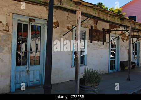 Casa Juan de Anza, San Juan Bautista, Kalifornien Stockfoto