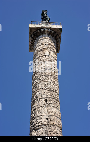 Italien, Rom, Marco Aurelio Säule (Colonna Antonina) Stockfoto