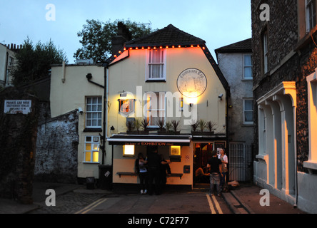 Die Krönung Tippen pub berühmt für seinen Apfelwein in der Umgebung von Bristol Clifton Village Stockfoto