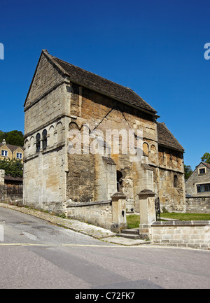 Die sächsischen St. Laurentius Kirche, Bradford on Avon, Wiltshire, England, UK Stockfoto