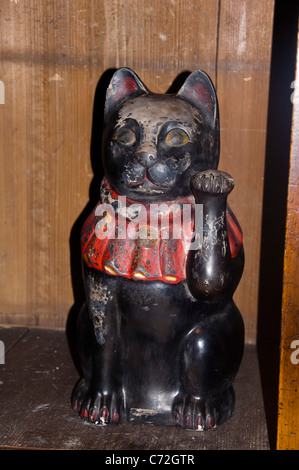 Maneki Neko winken Glück Katze Stockfoto