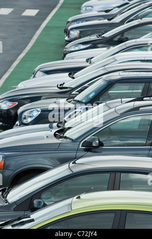 Terminal 5 Parkplätze, Flughafen Heathrow, London, UK Stockfoto