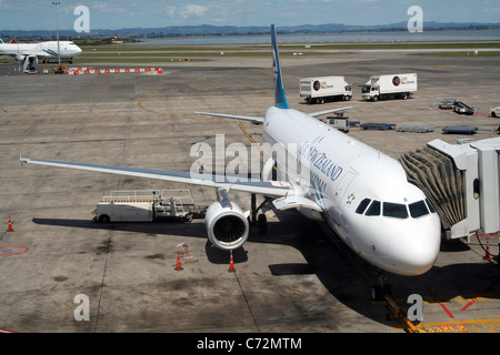 Air New Zealand Boeing 767 auf dem Flughafen von Auckland Stockfoto