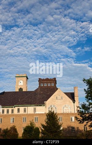 Uhrturm in Akron, Ohio Stockfoto