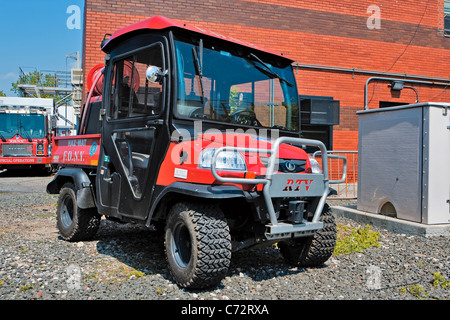 Kubota RTV FDNY HAZ-MAT-Einheit. Stockfoto