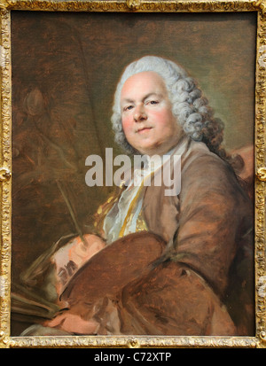 Jean-Marc Nattier (1685 – 1766), von Louis Tocqué Stockfoto