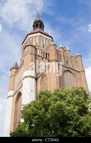 Marienkirche oder Kirche der Jungfrau Maria, Stralsund, Mecklenburg-Western Pomerania, Deutschland, Europa Stockfoto