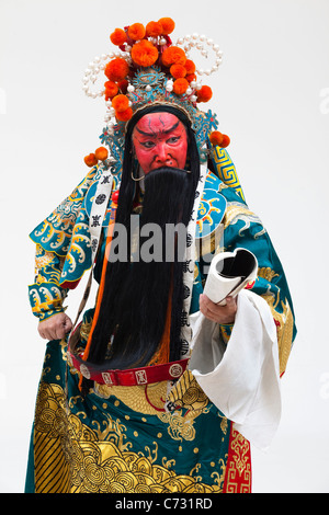 Guan Gong Peking-Oper Stockfoto