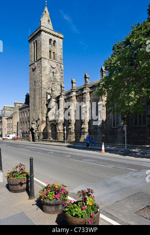 St. Salvator-Kapelle in St. Salvator College, University of St Andrews, Nordstraße, St Andrews, Fife, Schottland, UK Stockfoto