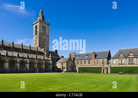 St. Salvator-Kapelle in der Quad St Salvators Hochschule, Universität von Str. Andrews, North Street, St Andrews, Fife, Schottland Stockfoto