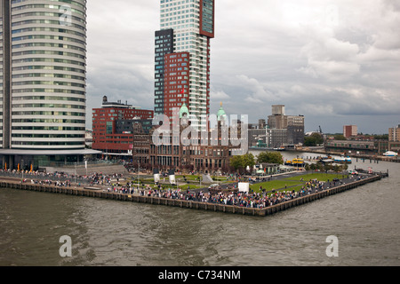 Cruise Ship Terminal; Hafen von Rotterdam; Europoort; Niederlande; Holland; Europa; Stockfoto