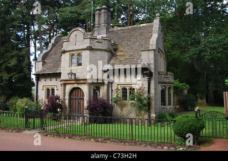 Hausmeister Hütte am Bovey Castle Dartmoor Devon UK Stockfoto